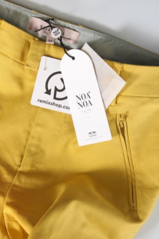 Дамски панталон Essential by Noa Noa, Размер XXS, Цвят Жълт, Цена 31,20 лв.