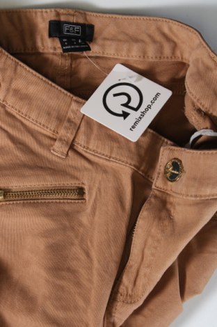 Pantaloni de femei F&F, Mărime XS, Culoare Maro, Preț 100,77 Lei