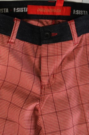 Dámské kalhoty  Fishbone, Velikost XS, Barva Červená, Cena  83,00 Kč