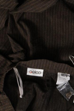 Дамски панталон Gelco, Размер XL, Цвят Кафяв, Цена 18,40 лв.