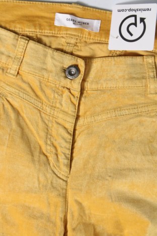 Дамски панталон Gerry Weber, Размер L, Цвят Жълт, Цена 40,80 лв.