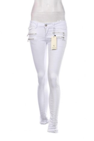 Γυναικείο παντελόνι Girl Vivi, Μέγεθος S, Χρώμα Λευκό, Τιμή 9,72 €