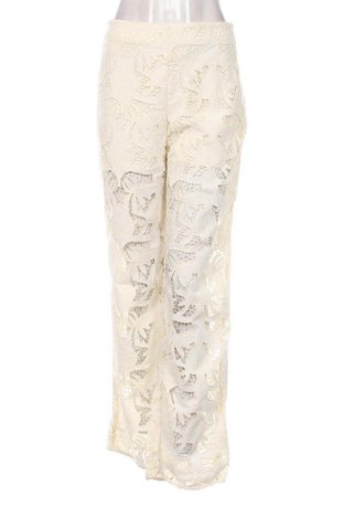 Pantaloni de femei Guess, Mărime S, Culoare Ecru, Preț 565,79 Lei