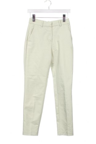 Дамски панталон H&M, Размер XS, Цвят Зелен, Цена 17,40 лв.
