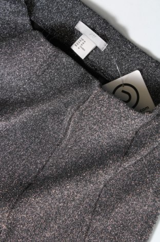 Дамски панталон H&M, Размер M, Цвят Сребрист, Цена 13,92 лв.