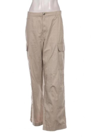 Damskie spodnie H&M, Rozmiar L, Kolor Beżowy, Cena 66,67 zł