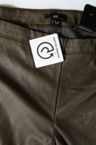Damskie spodnie H&M, Rozmiar XL, Kolor Zielony, Cena 46,38 zł
