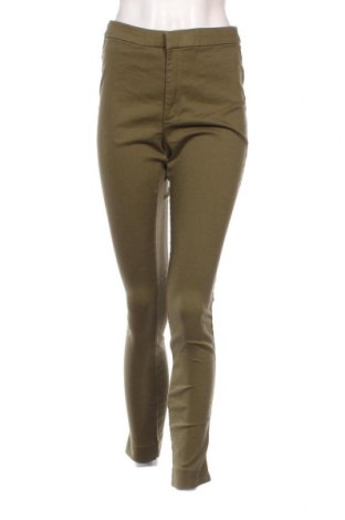 Дамски панталон H&M, Размер M, Цвят Зелен, Цена 29,01 лв.