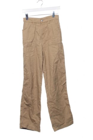 Дамски панталон H&M Divided, Размер XS, Цвят Зелен, Цена 13,05 лв.