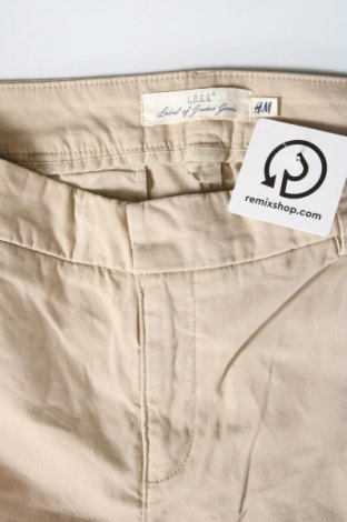 Дамски панталон H&M L.O.G.G., Размер L, Цвят Бежов, Цена 29,00 лв.