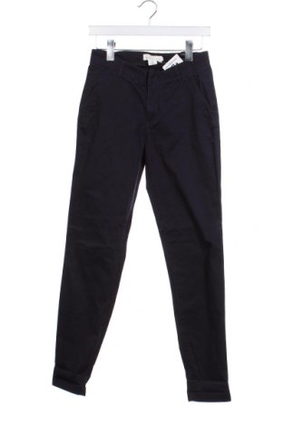 Дамски панталон H&M L.O.G.G., Размер XS, Цвят Син, Цена 13,05 лв.