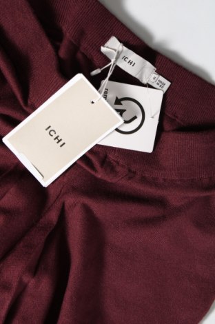 Pantaloni de femei Ichi, Mărime S, Culoare Roșu, Preț 45,89 Lei