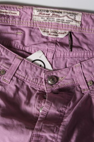 Dámské kalhoty  Jacob Cohen, Velikost XL, Barva Fialová, Cena  1 270,00 Kč