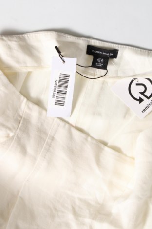 Дамски панталон Karen Millen, Размер XXL, Цвят Бял, Цена 175,00 лв.