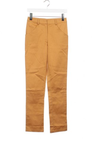 Pantaloni de femei Katti Zoob, Mărime XS, Culoare Galben, Preț 86,22 Lei
