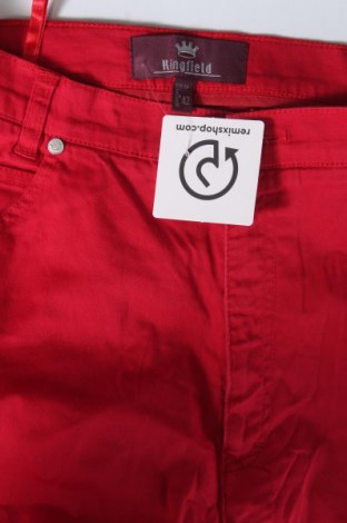 Дамски панталон Kingfield, Размер L, Цвят Червен, Цена 16,53 лв.