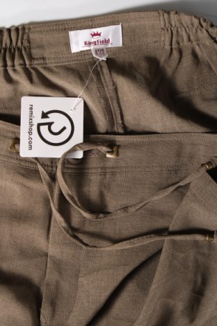 Γυναικείο παντελόνι Kingfield, Μέγεθος XL, Χρώμα  Μπέζ, Τιμή 7,56 €