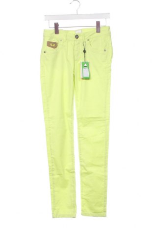 Дамски панталон La Martina, Размер S, Цвят Зелен, Цена 30,60 лв.