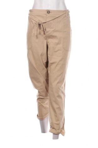 Pantaloni de femei Laura Torelli, Mărime XL, Culoare Bej, Preț 95,39 Lei
