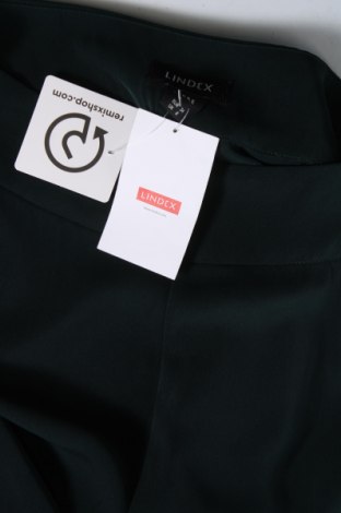 Дамски панталон Lindex, Размер XS, Цвят Зелен, Цена 29,89 лв.