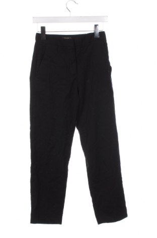 Дамски панталон Massimo Dutti, Размер XS, Цвят Черен, Цена 34,00 лв.