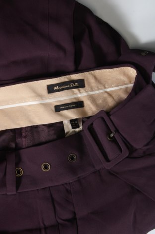 Дамски панталон Massimo Dutti, Размер S, Цвят Лилав, Цена 68,00 лв.