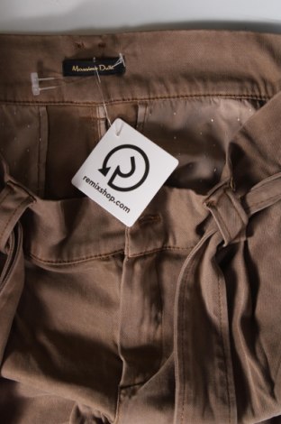 Дамски панталон Massimo Dutti, Размер S, Цвят Кафяв, Цена 40,69 лв.