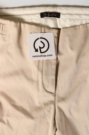 Дамски панталон Massimo Dutti, Размер L, Цвят Бежов, Цена 40,80 лв.