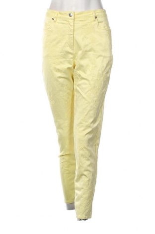 Γυναικείο παντελόνι Mona, Μέγεθος L, Χρώμα Κίτρινο, Τιμή 12,68 €