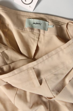 Γυναικείο παντελόνι Moves by Minimum, Μέγεθος S, Χρώμα  Μπέζ, Τιμή 20,87 €