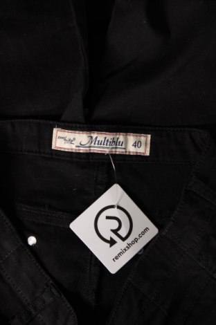 Γυναικείο παντελόνι Multiblu, Μέγεθος M, Χρώμα Μαύρο, Τιμή 6,97 €