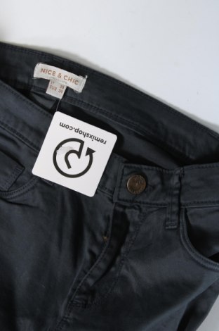 Дамски панталон Nice & Chic, Размер XS, Цвят Зелен, Цена 13,05 лв.
