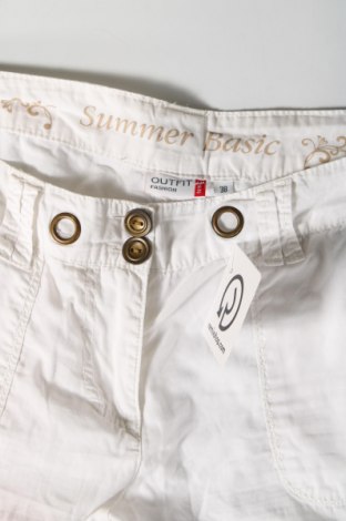 Pantaloni de femei Nkd, Mărime M, Culoare Alb, Preț 37,73 Lei