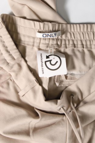 Pantaloni de femei ONLY, Mărime M, Culoare Bej, Preț 203,95 Lei