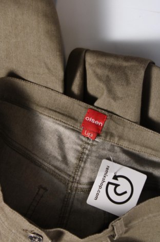 Дамски панталон Olsen, Размер M, Цвят Зелен, Цена 26,58 лв.