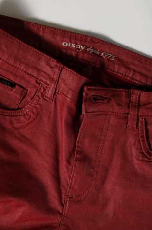 Damskie spodnie Orsay, Rozmiar M, Kolor Czerwony, Cena 41,79 zł