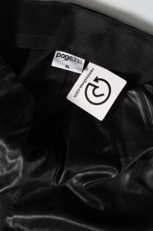 Γυναικείο παντελόνι Page One, Μέγεθος XL, Χρώμα Μαύρο, Τιμή 4,13 €