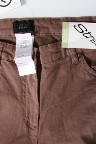 Γυναικείο παντελόνι Paola, Μέγεθος L, Χρώμα Καφέ, Τιμή 5,69 €