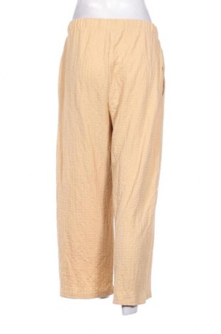 Pantaloni de femei Pieces, Mărime L, Culoare Bej, Preț 44,41 Lei