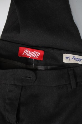 Дамски панталон Playlife, Размер M, Цвят Сив, Цена 26,69 лв.