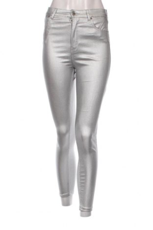 Pantaloni de femei Pull&Bear, Mărime S, Culoare Argintiu, Preț 100,00 Lei