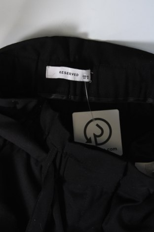 Дамски панталон Reserved, Размер XS, Цвят Черен, Цена 39,53 лв.