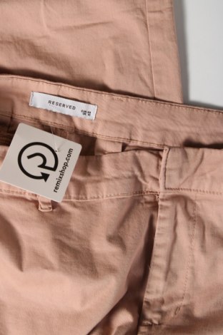 Дамски панталон Reserved, Размер L, Цвят Розов, Цена 13,92 лв.