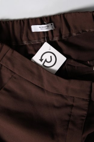 Damskie spodnie Reserved, Rozmiar XL, Kolor Brązowy, Cena 33,99 zł