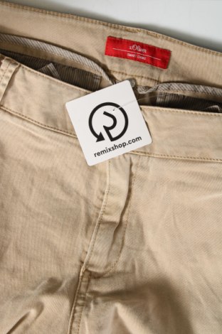 Dámské kalhoty  S.Oliver, Velikost L, Barva Béžová, Cena  131,00 Kč