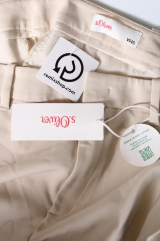 Γυναικείο παντελόνι S.Oliver, Μέγεθος XL, Χρώμα  Μπέζ, Τιμή 47,94 €
