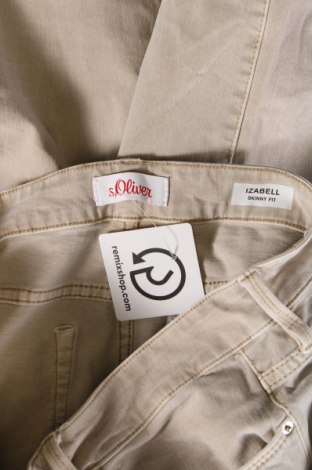 Dámské kalhoty  S.Oliver, Velikost M, Barva Béžová, Cena  131,00 Kč