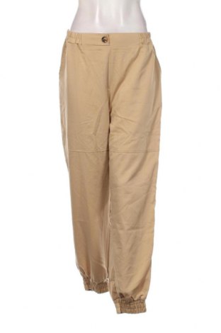 Pantaloni de femei SHEIN, Mărime L, Culoare Bej, Preț 40,06 Lei