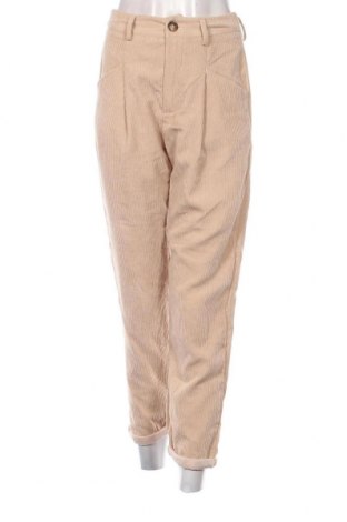Дамски панталон SHEIN, Размер XS, Цвят Бежов, Цена 6,96 лв.