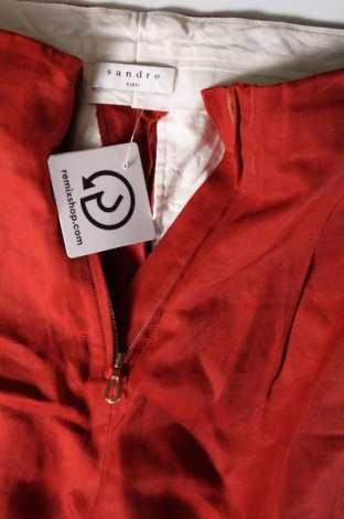Γυναικείο παντελόνι Sandro, Μέγεθος S, Χρώμα Κόκκινο, Τιμή 53,03 €
